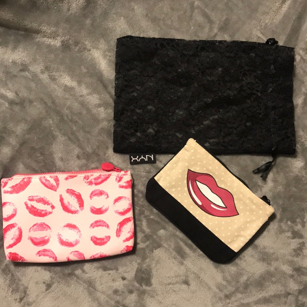 Woman’s makeup bags